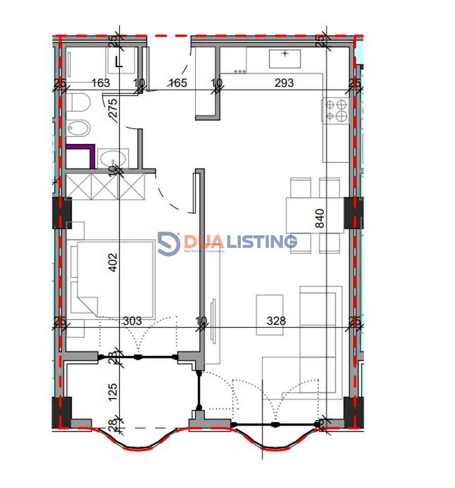 Apartment 1+1 for Sale – Aluna 2, Paskuqan