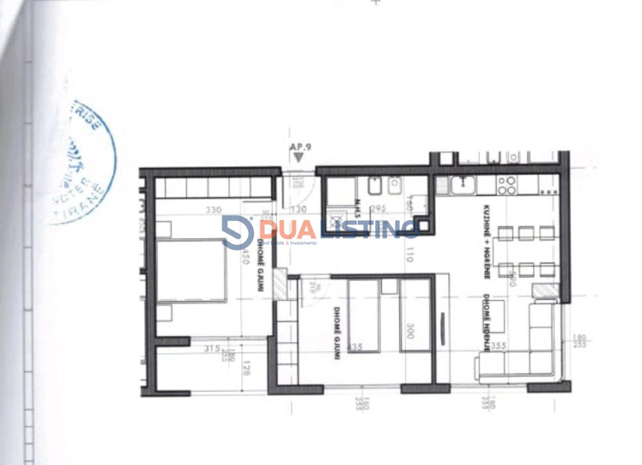 SHITET APARTAMENT 2+1 TEK MIVITA REZIDENCE NE ISH FUSHEN E AVAICIONIT !