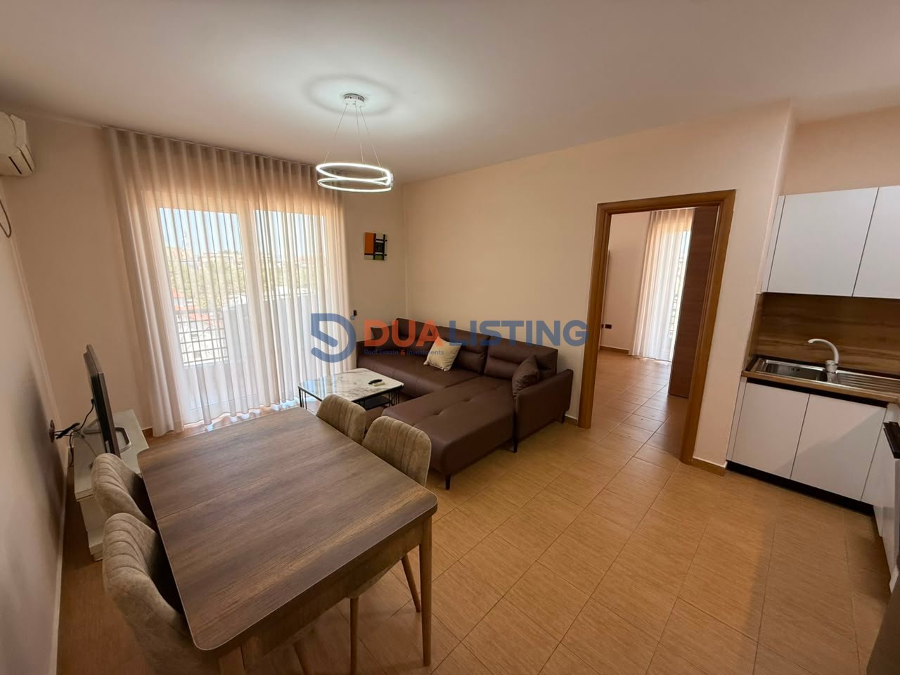 🏡 Modern 1+1 Apartment for Rent – Dritan Hoxha Street, Laprakë