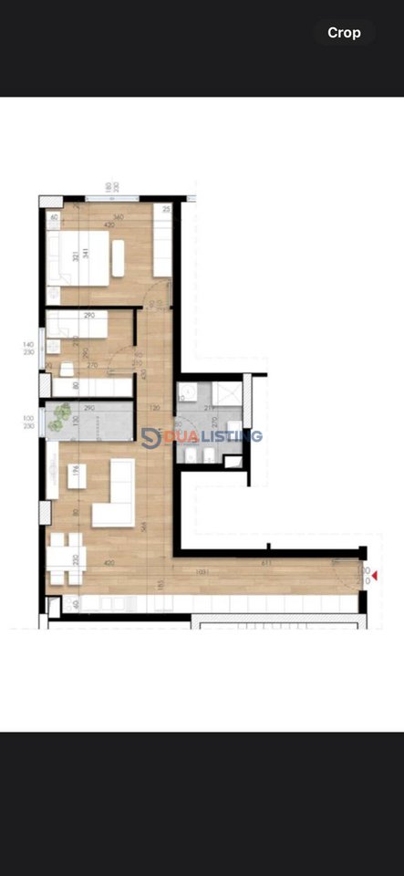 Ofrojme per shitje Apartament 2+1 te Garden Residence Turdiu, Ish Fusha e Aviacionit.