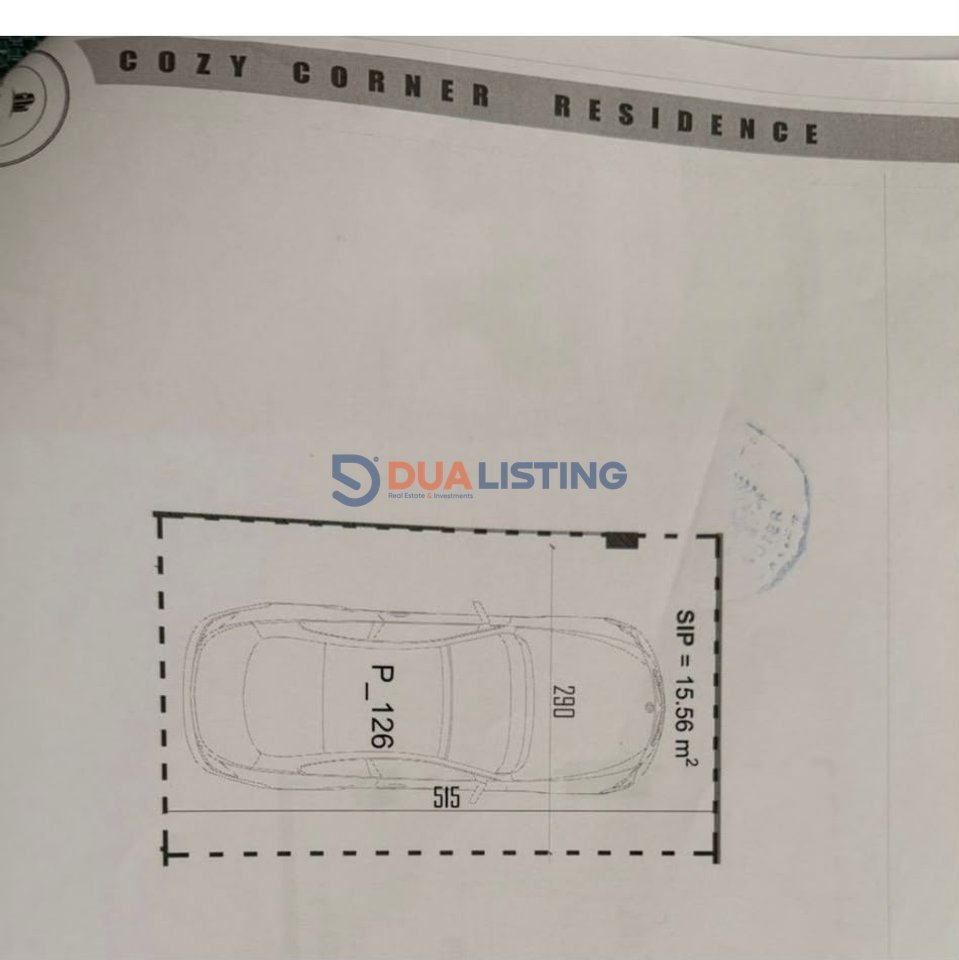 🚗 PARKING SPACE FOR SALE – COZY CORNER RESIDENCE 🚗