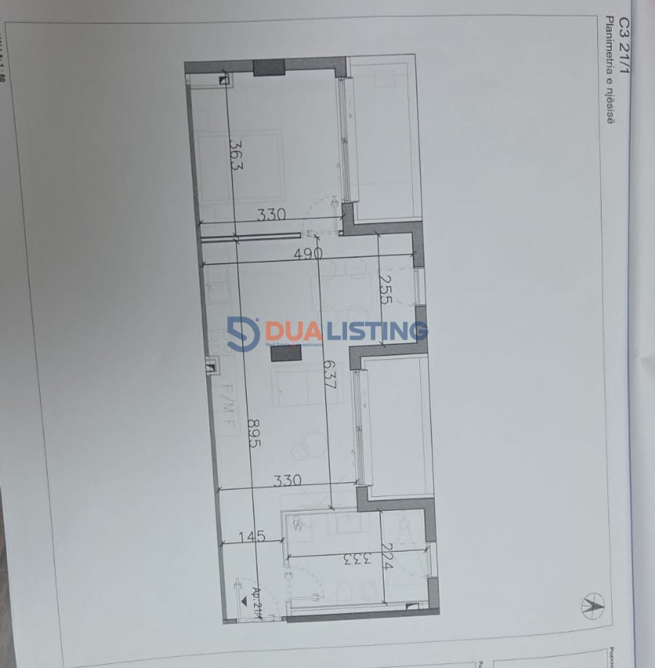 🏡 Apartament 1+1 për Shitje – Mjull-Bathore | Park Houses