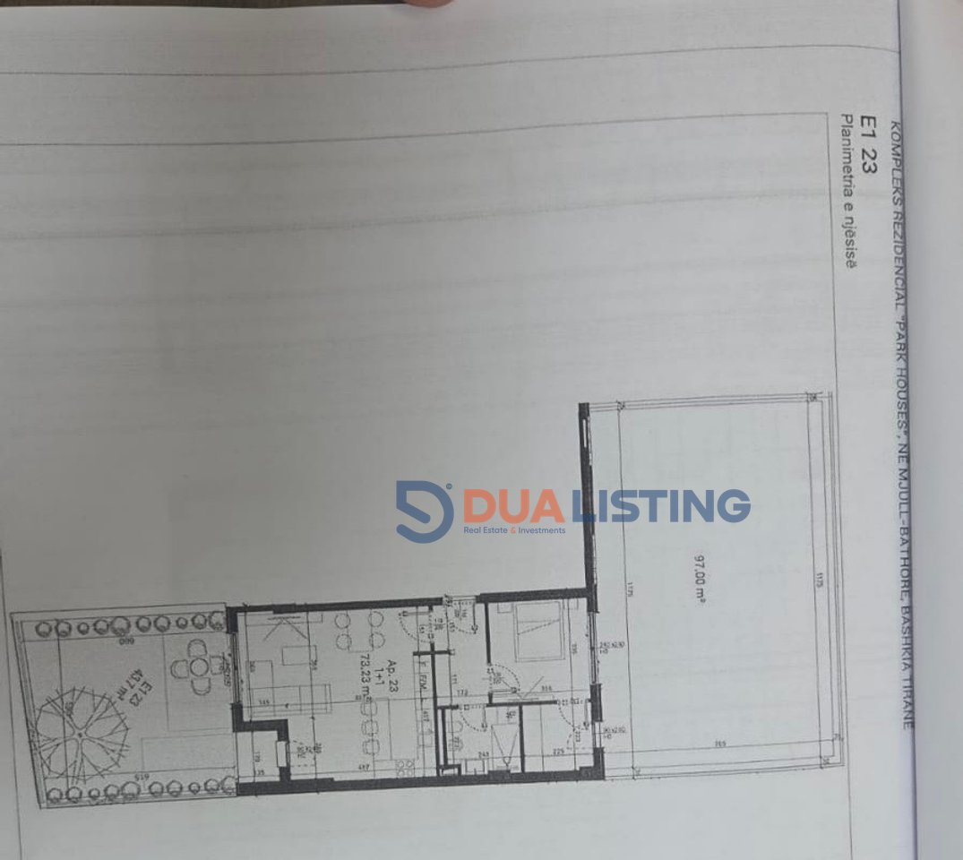 🏡 Appartamento 1+1 in vendita – Park Houses, Mjull-Bathore