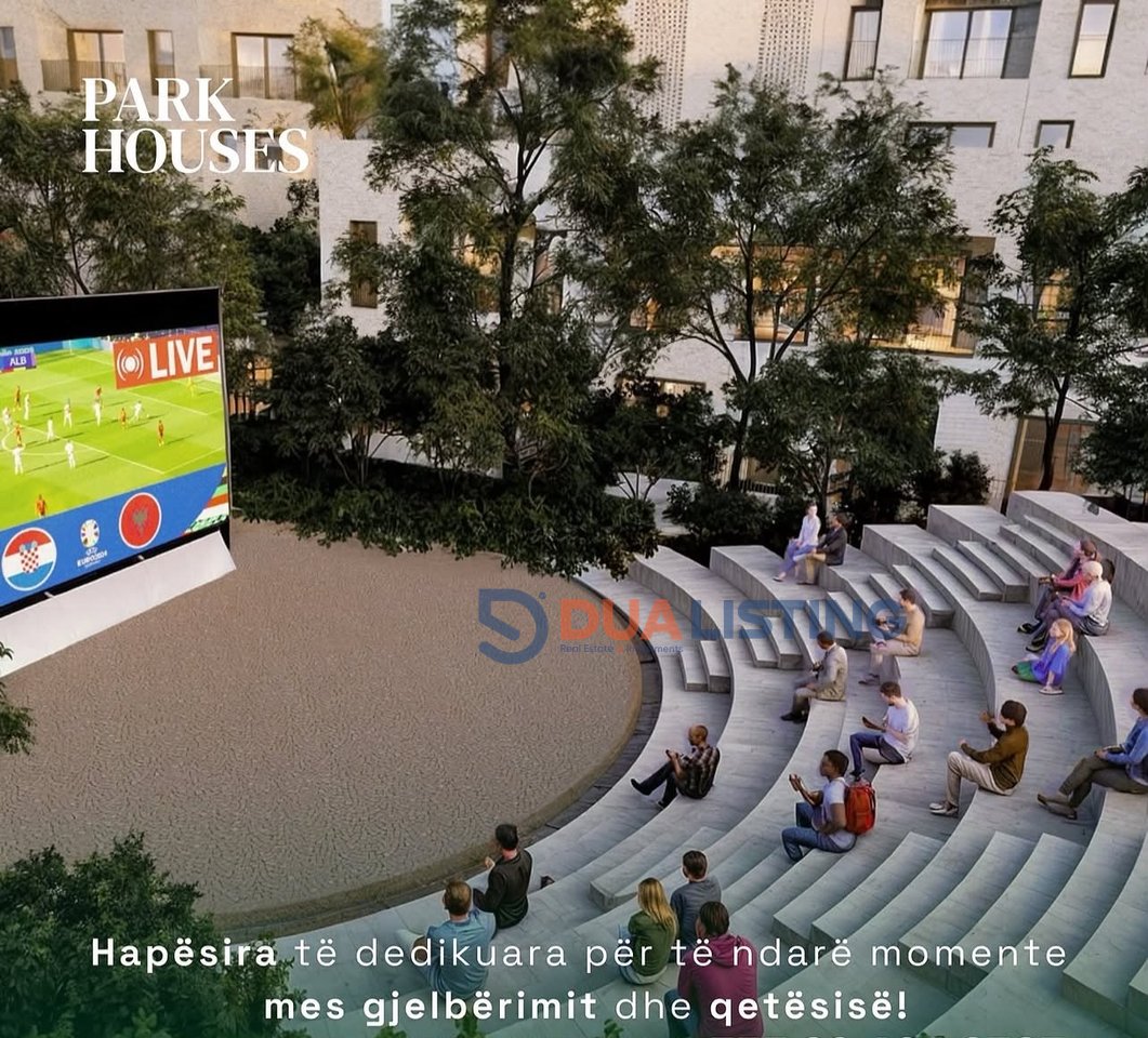 🏡 Apartament 1+1+verande për shitje – Park Houses, Mjull-Bathore!