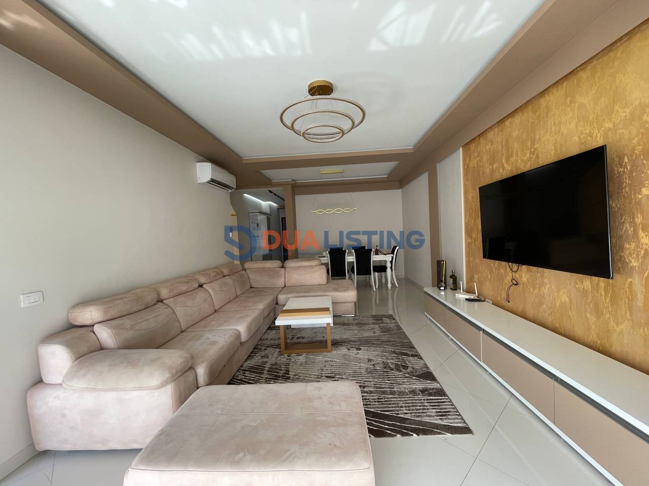 We rent out a 3+1+3 Duplex at Rezidenca Kodra e Diellit 1 (extension)