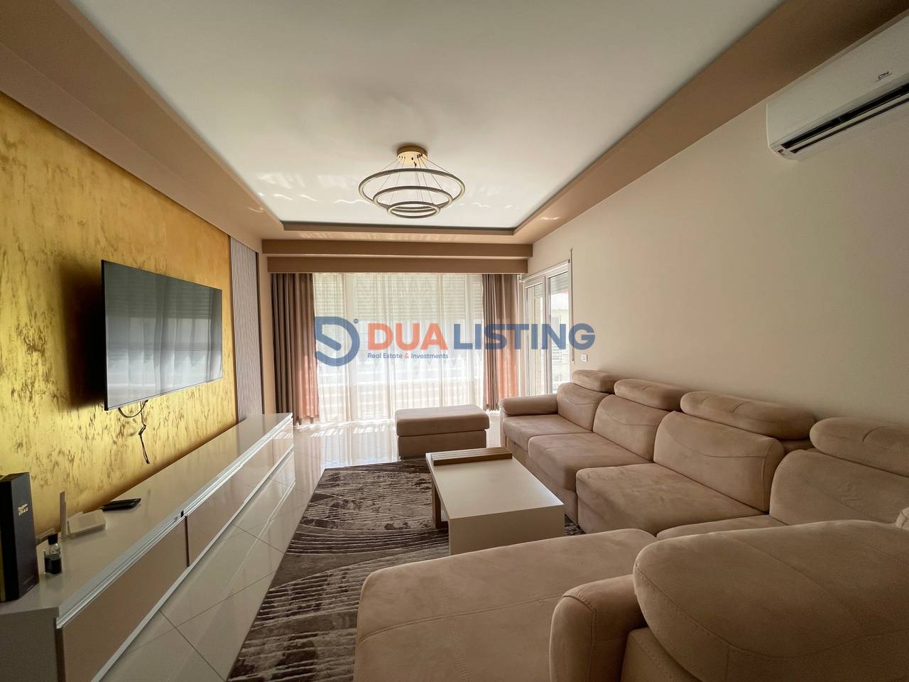 We rent out a 3+1+3 Duplex at Rezidenca Kodra e Diellit 1 (extension)