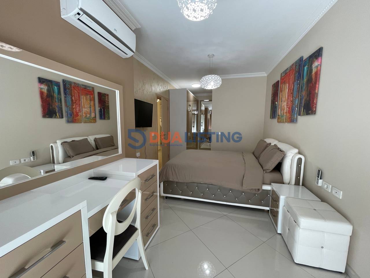 We rent out a 3+1+3 Duplex at Rezidenca Kodra e Diellit 1 (extension)
