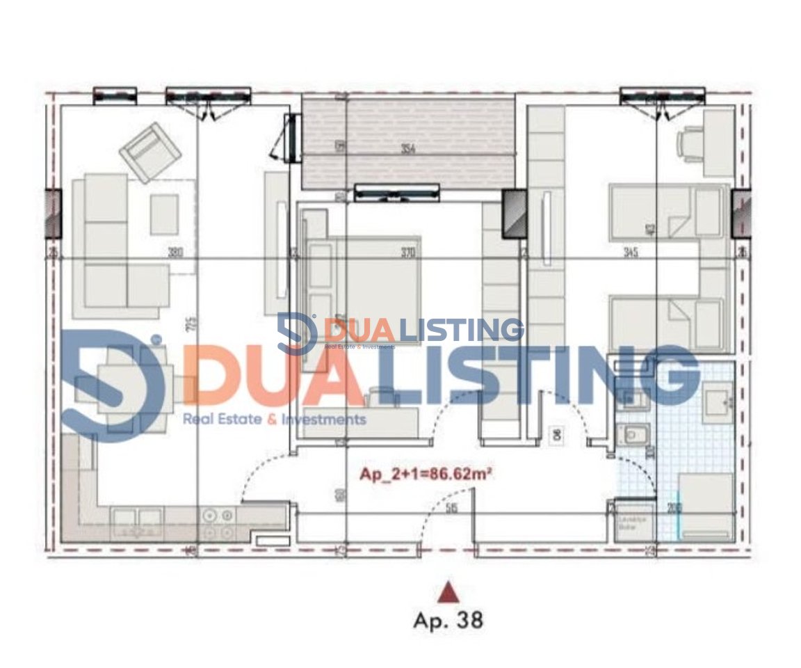 🏡 APARTMENT 2+1 FOR SALE IN PASKUQAN!