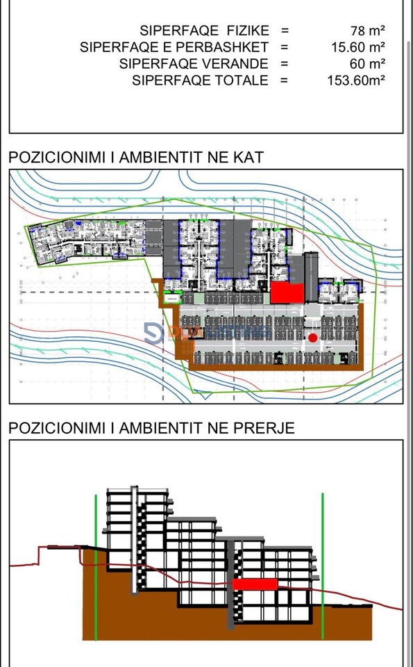 SHITET APARTAMENT 1+1 ME VERANDË – KODRA E DIELLIT 2, LINDJE