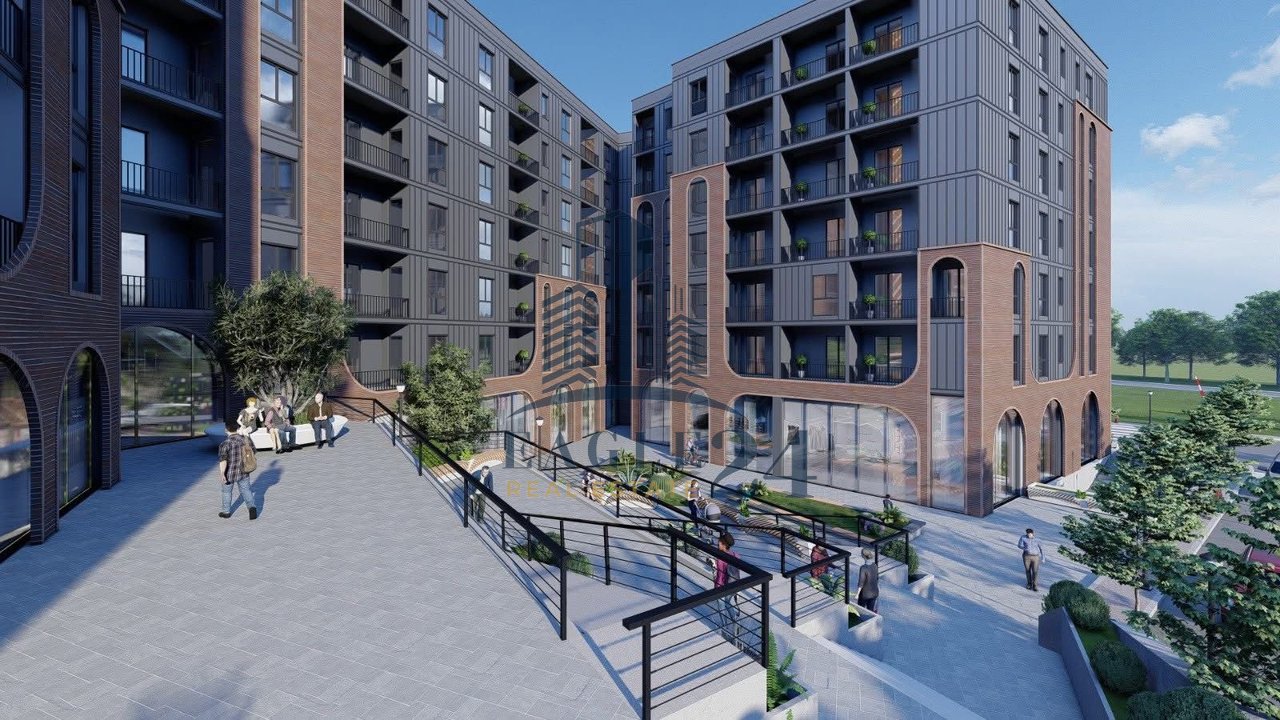 Apartament 1+1 në shitje tek "MONARK RESIDENCE"  Rrethi i Ullirit, Babrru. 76 813€.