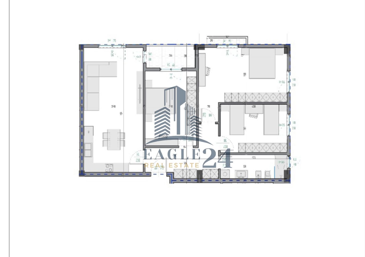 3+1 Apartment for Sale in Kamëz, payment option in installments. 108,100 €