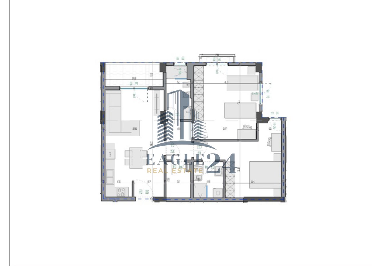 2+1+2+Storage Apartment for Sale in Kamëz, payment option in installments 85900€