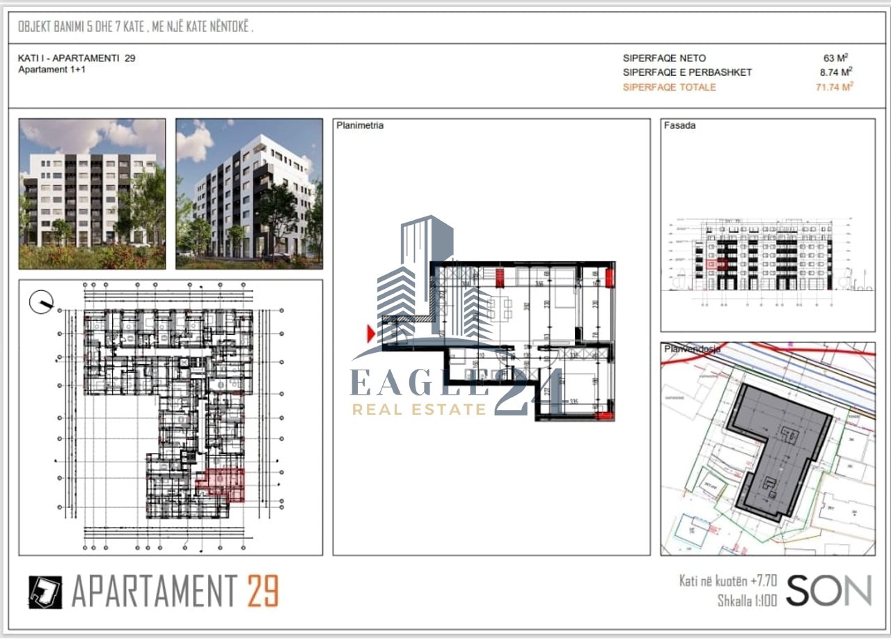 Apartment 1+1 for Sale – Platinium 2 Complex,