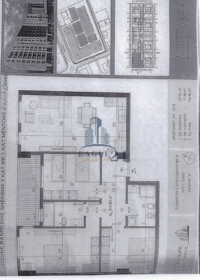 2+1 Apartment for Sale in the Agricultural Institute, Kamëz