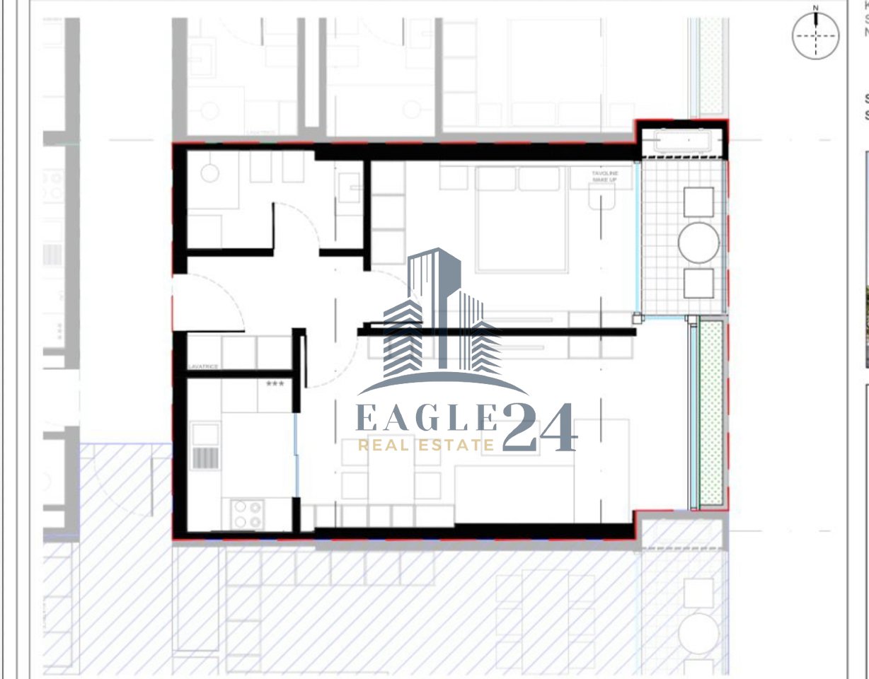 1+1 Apartment for Sale at "LION PARK RESIDENCE 2" 🌿Dritan Hoxha Street, Zogu i Zi, Tirana. 157,500€