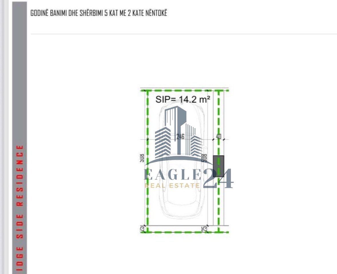 3 Parking Spots 🚗 for SALE - "Bridge Side Residence", Price 15000€/each!