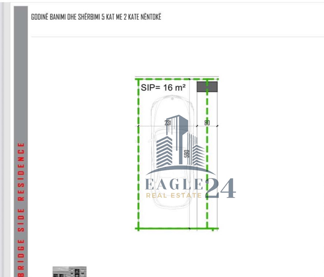 3 Parking Spots 🚗 for SALE - "Bridge Side Residence", Price 15000€/each!
