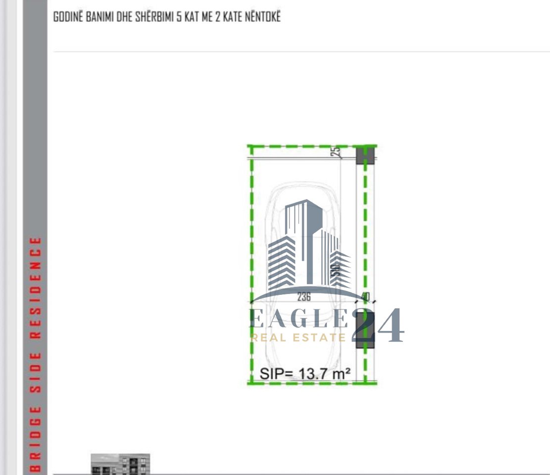 3 Parking Spots 🚗 for SALE - "Bridge Side Residence", Price 15000€/each!