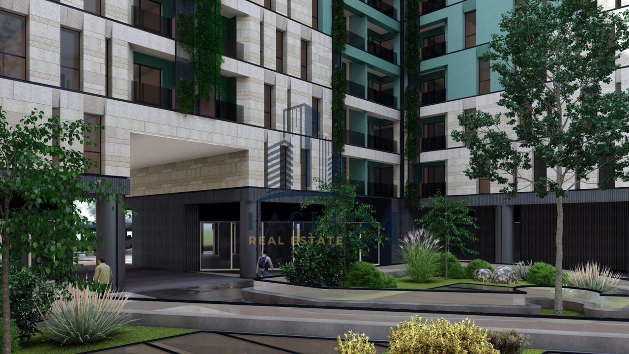 2+1+2 Apartment for Sale at "RiverSide Residences" by Lana, Tirana. 251,000€