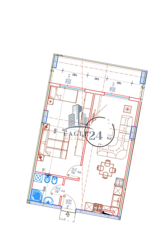 Appartamento 1+1 in vendita a "SPACE CITY" a Paskuqan, uscita diretta sulla Grande Anello e sul Nuovo Viale, al prezzo di 97.600€!