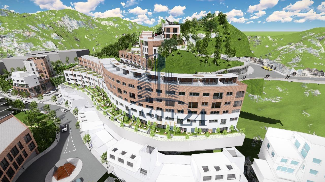Duplex 2+1+2 in vendita nel complesso residenziale "Kodra e Diellit" a Tirana, 287.500 €