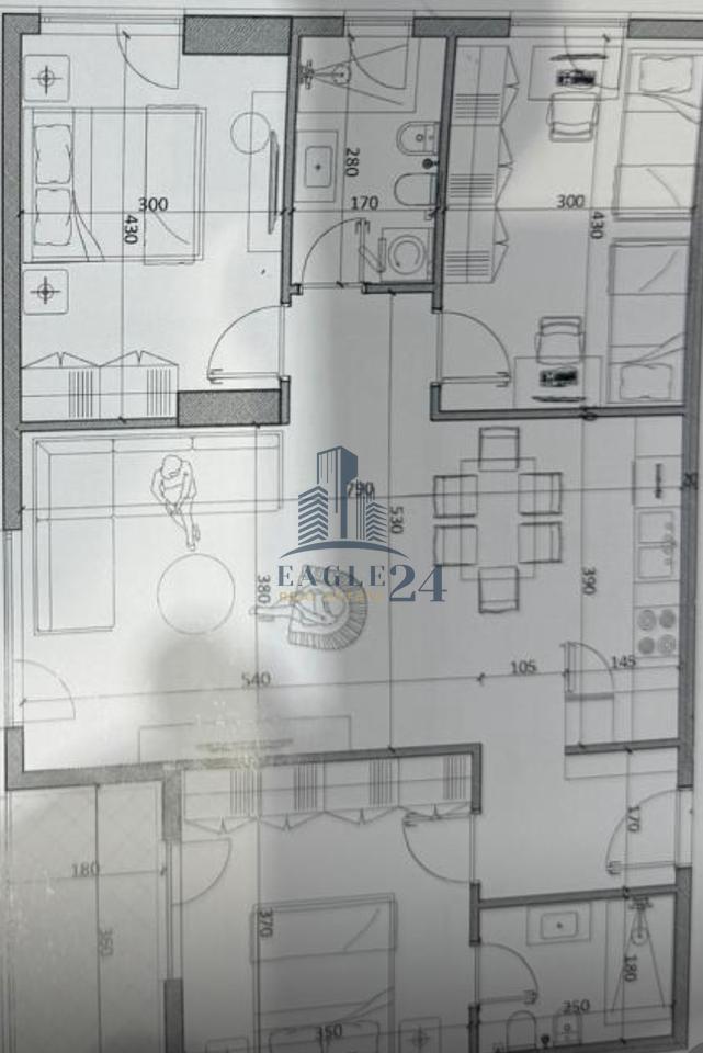 Apartamente 3+1+2 në Shitje në Kamëz, 93'000€.