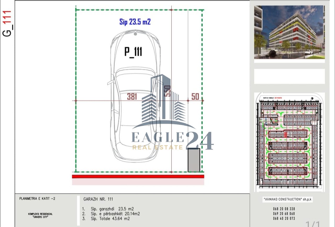 Shitet Apartament 2+1 ne Univers City, Tirane !