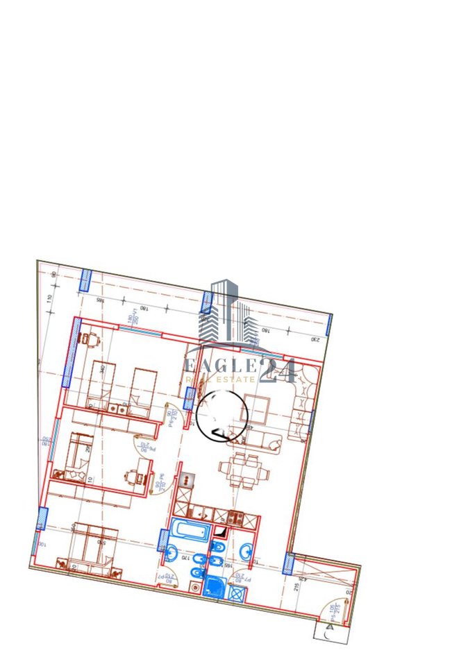 Appartamento 3+1+2 in vendita a "SPACE CITY" a Paskuqan, uscita diretta sulla Grande Anello, al prezzo di 199.500€