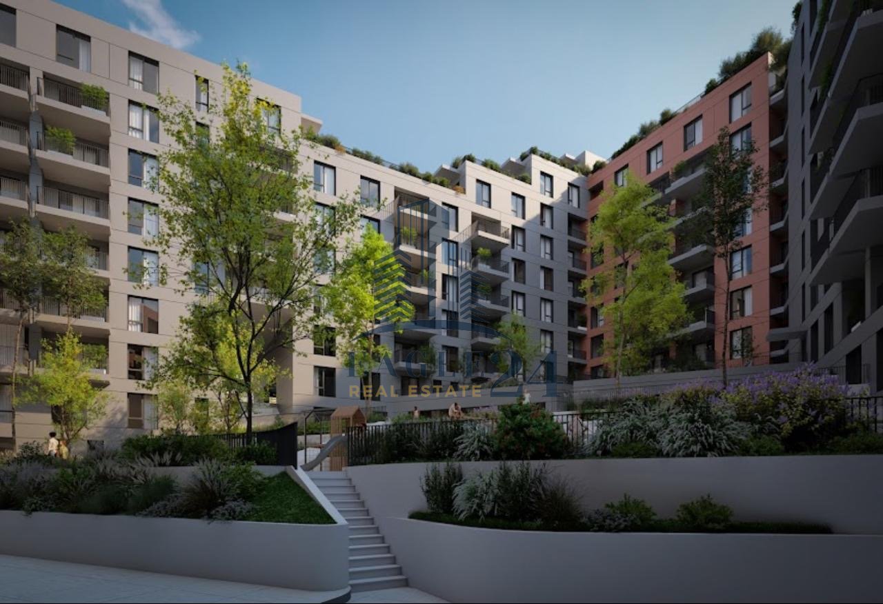 Shitet apartament 2+1+2 + Garderobë+Depo tek "Diellon Apartments 2" në zonën e Paskuqanit, Tiranë. 101'570€