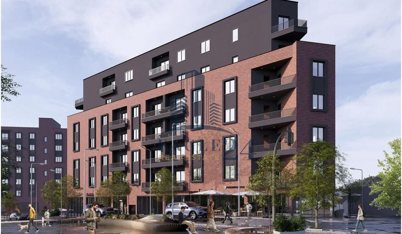 Shitet apartament 1+1 "OLIVE Residence"