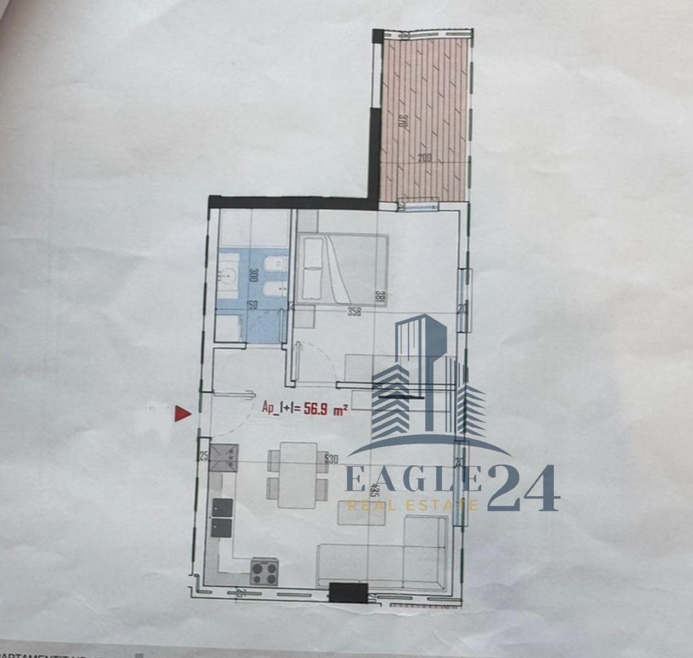 Apartament 1+1 për Shitje në Paskuqan 85'319€