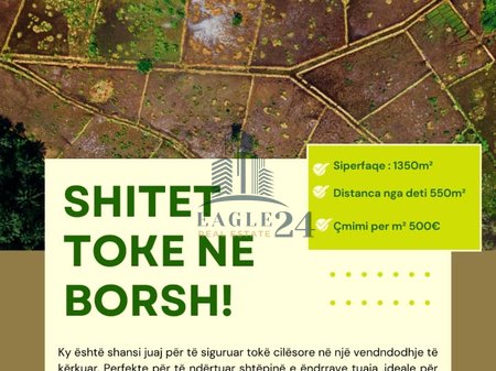 🌊 Tokë për Investim në Borsh – Riviera Shqiptare| 1350 m²