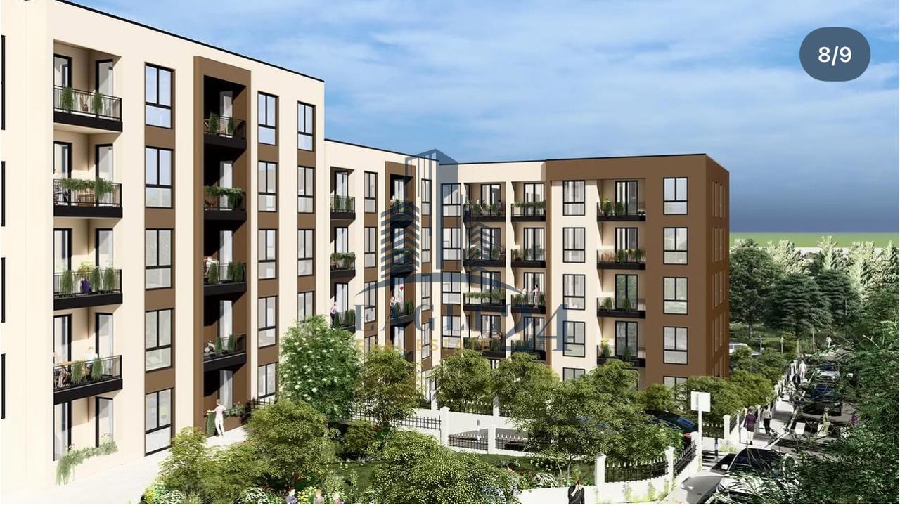 Apartment 1+1 for sale above the "Lidhja e Prizrenit" School in Paskuqan. €73,200 (€1050/m2) - Clearing Price.