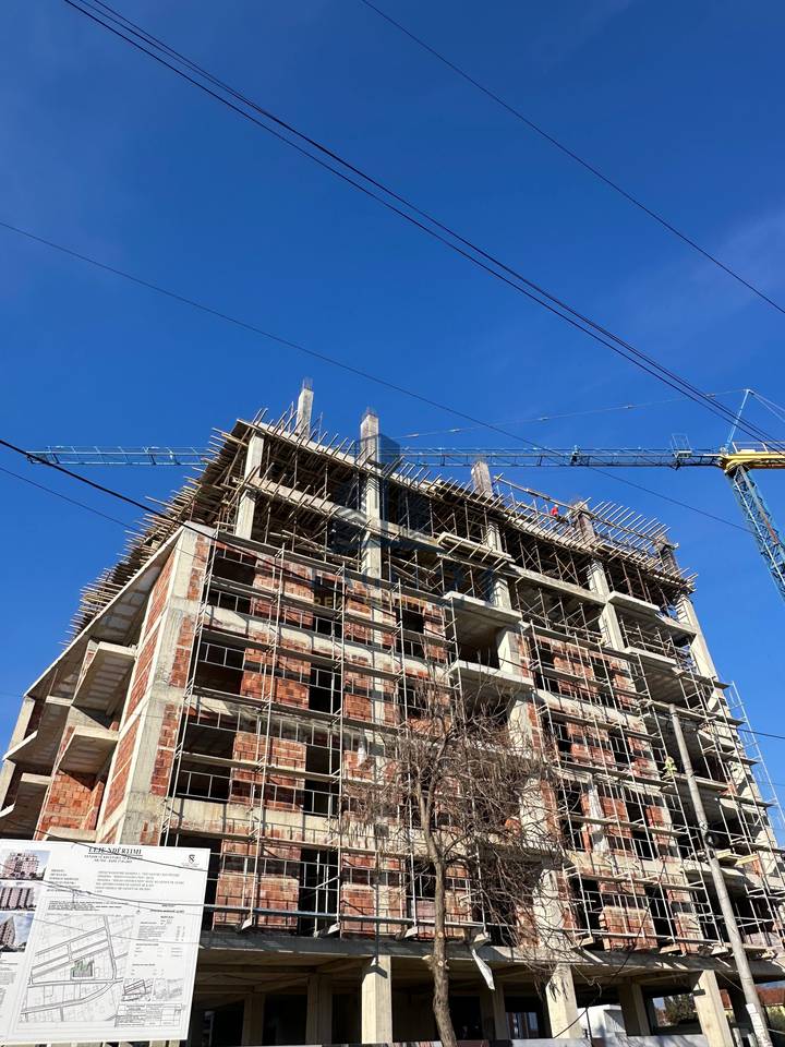 1+1 Apartments for Sale in Kamëz, €58,300 payment options available in installments.