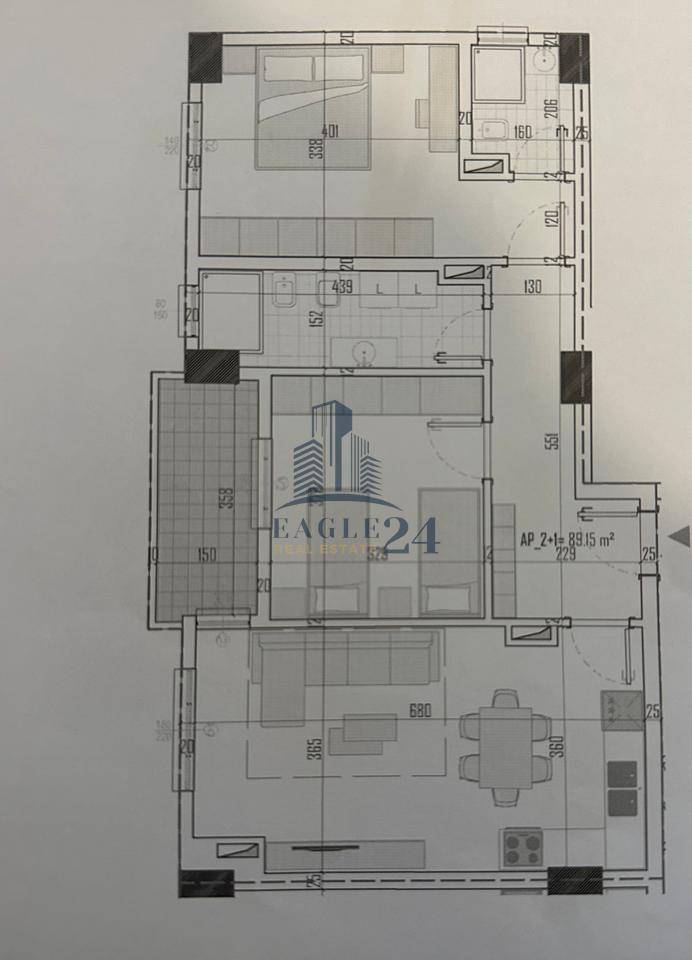 Appartamenti 2+1+2 in vendita a Kamëz, 91.000€ possibilità di pagamento a rate.