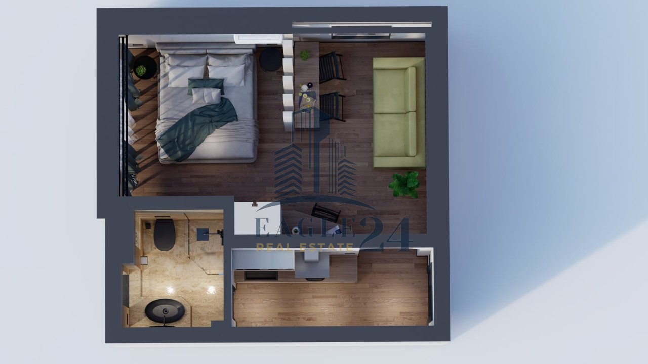 Studio For Sale in Ish Blloku, Tirana - 120,000€ | 30 m²