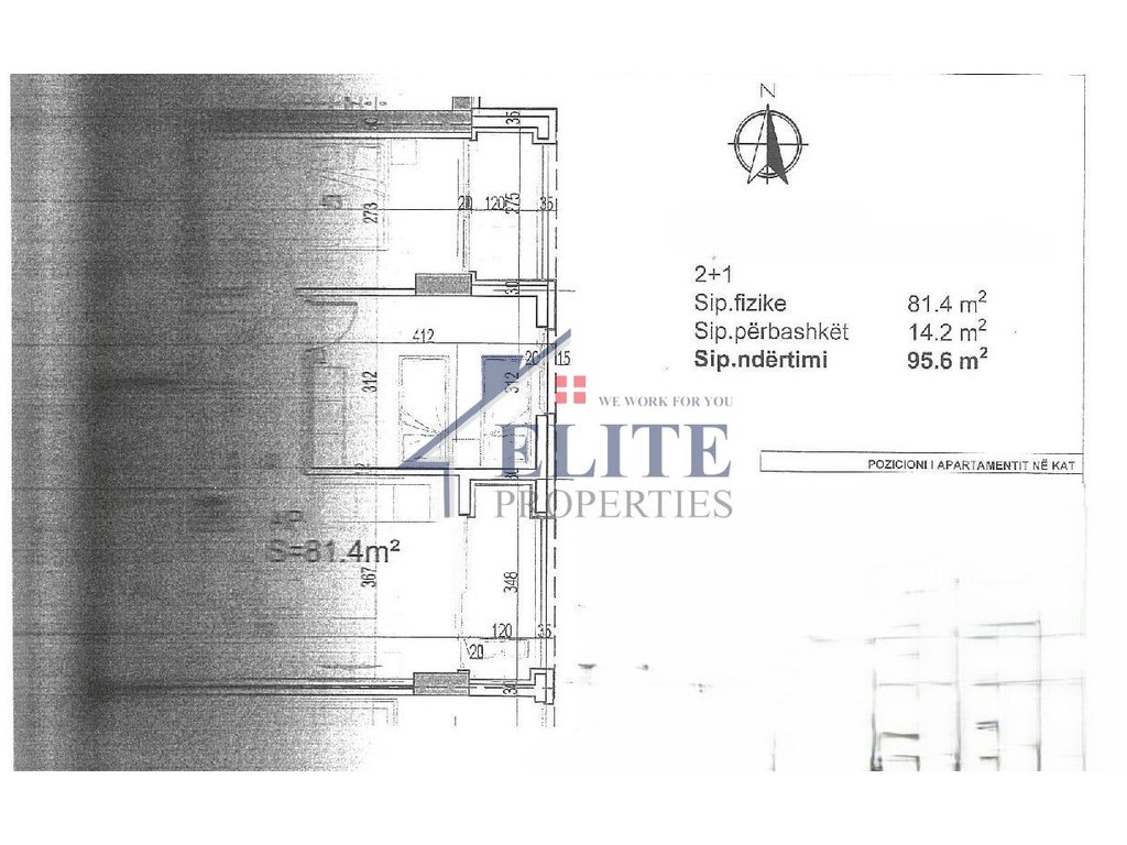 Rezidenca Poseidon Vlorë, apartament 2+1 në shitje