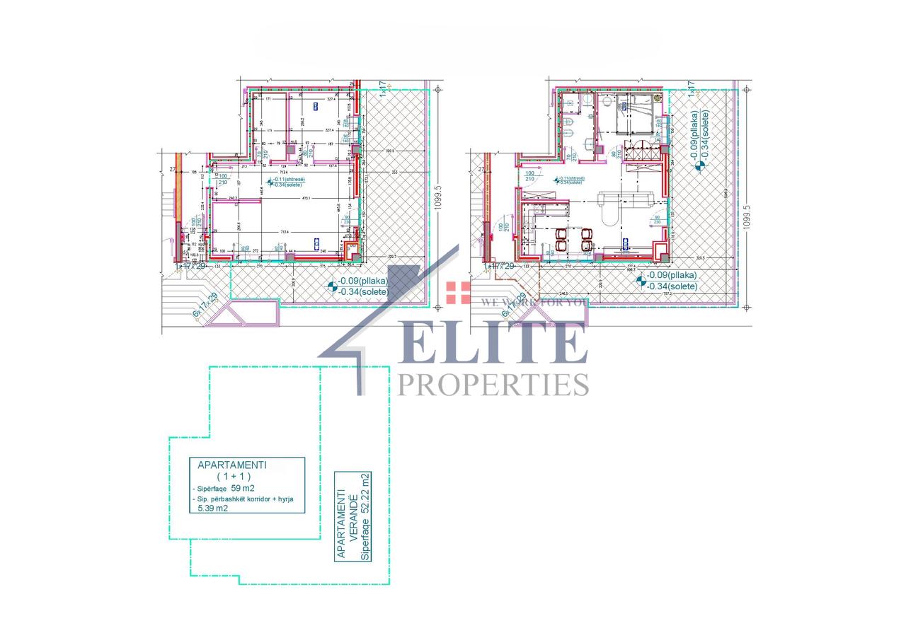 Eleonora Selitë, apartament 1+1 në shitje