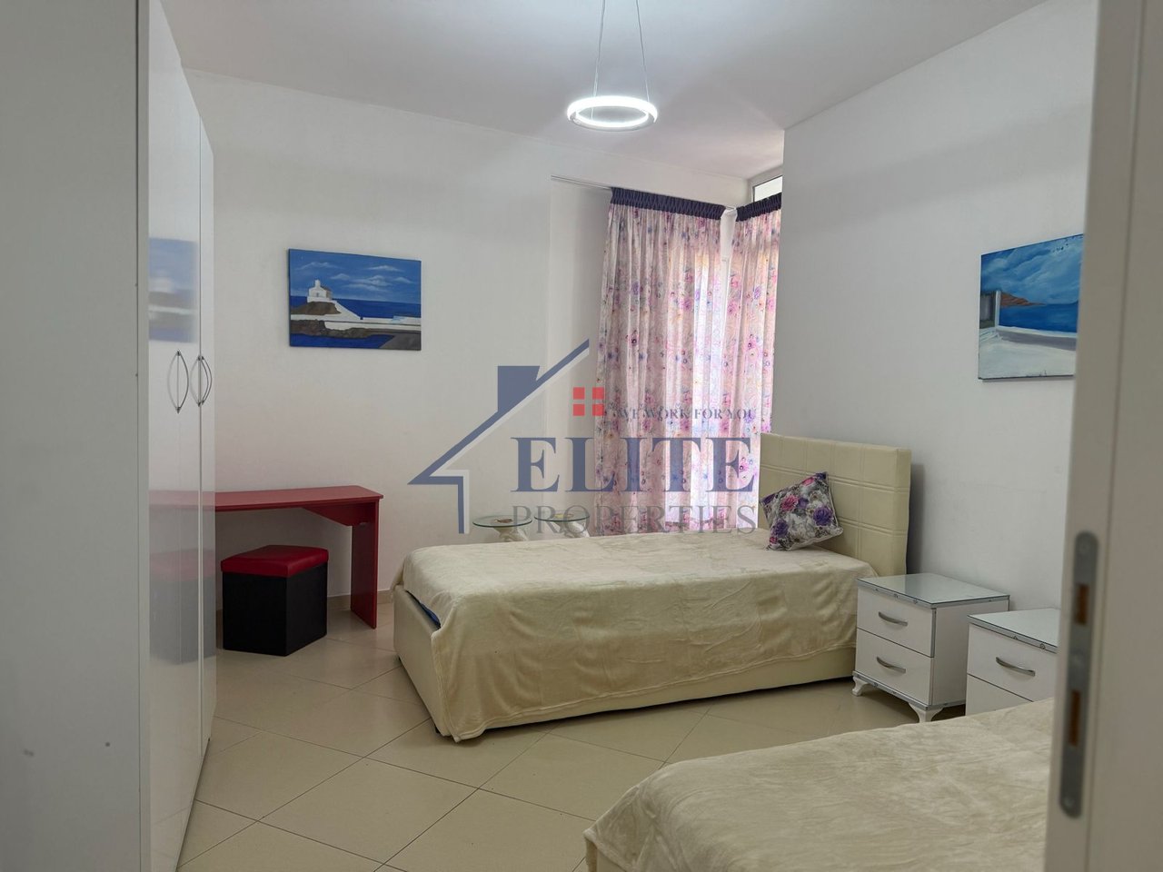 Construction Engineering, Tirana  –  2+1 apartment for rent