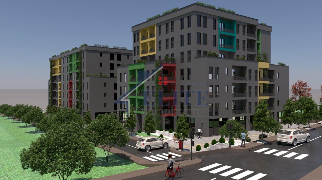 Color Splash Residence Paskuqan, apartament 2+1 në shitje