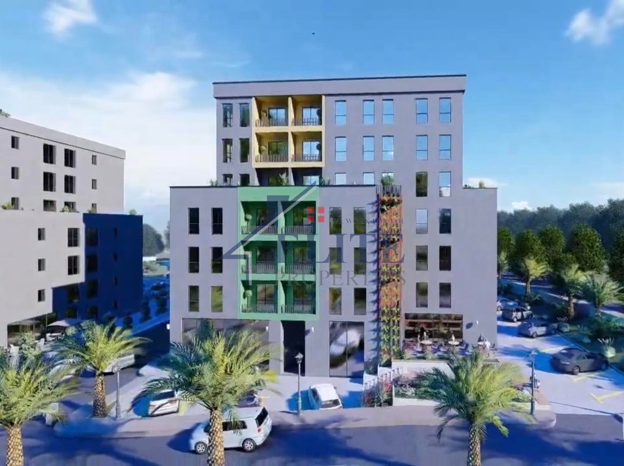 Color Splash Residence Paskuqan, apartament 2+1 në shitje