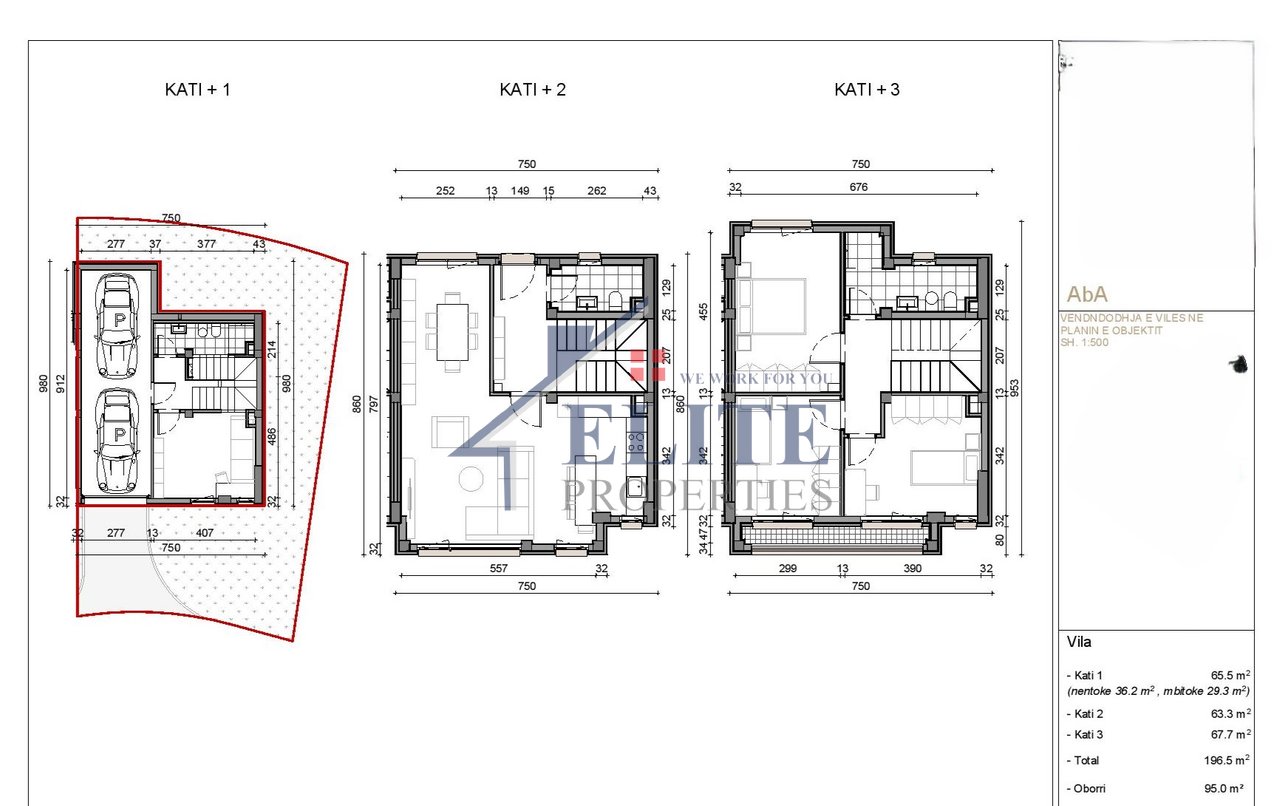 ABA Residence Farkë, villa for rent