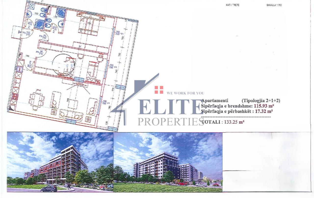 Sanel Residence Paskuqan, two bedroom apartment for sale