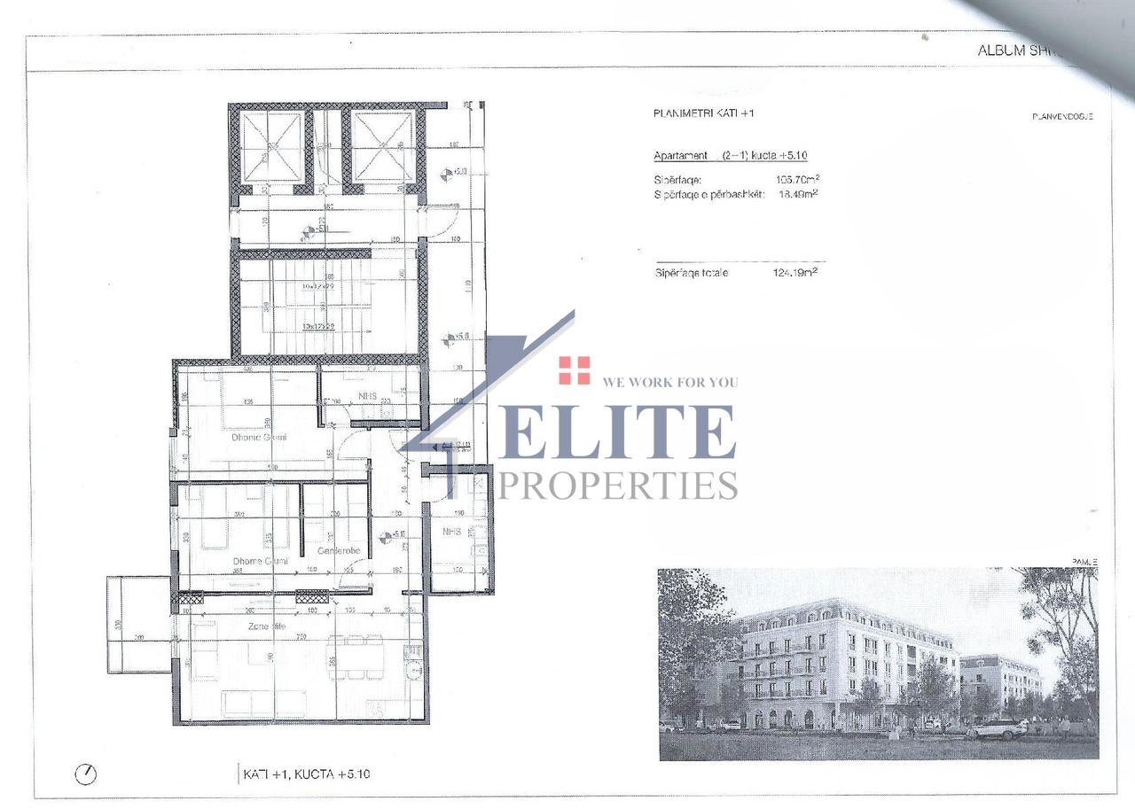 Porta Tirana e Re, apartament 2+1 në shitje