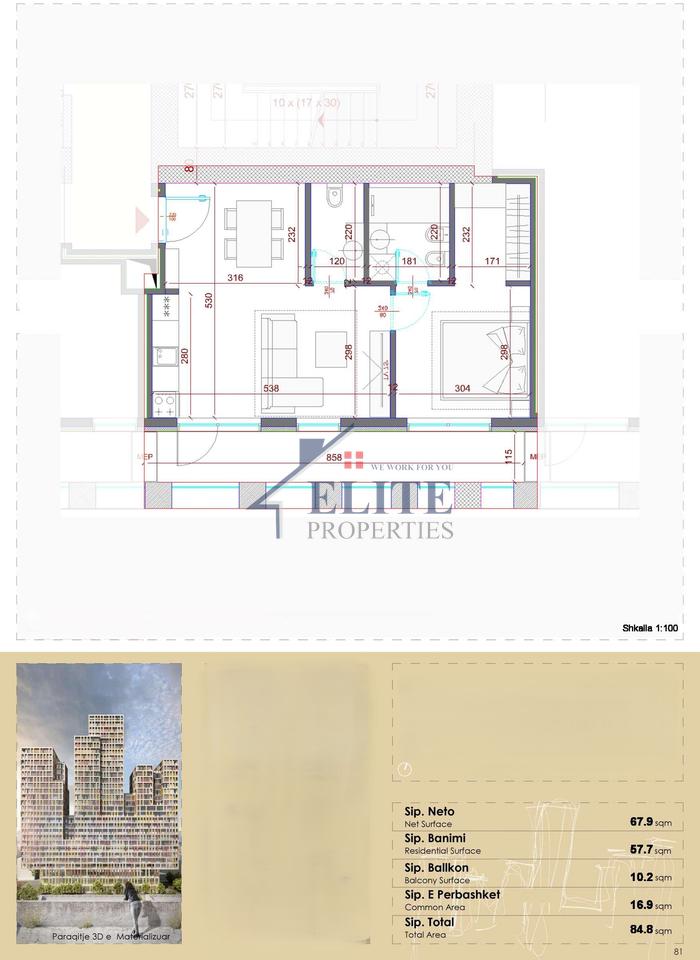 Manhattan Residence, apartament 1+1 në shitje | Çmim Okazion