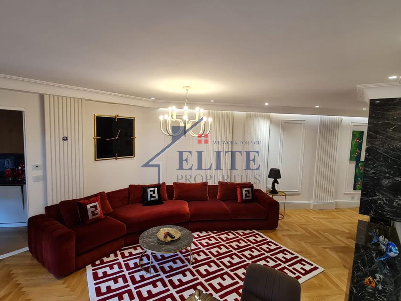 Kopshti Botanik, lussuoso appartamento con due camere da letto in affitto