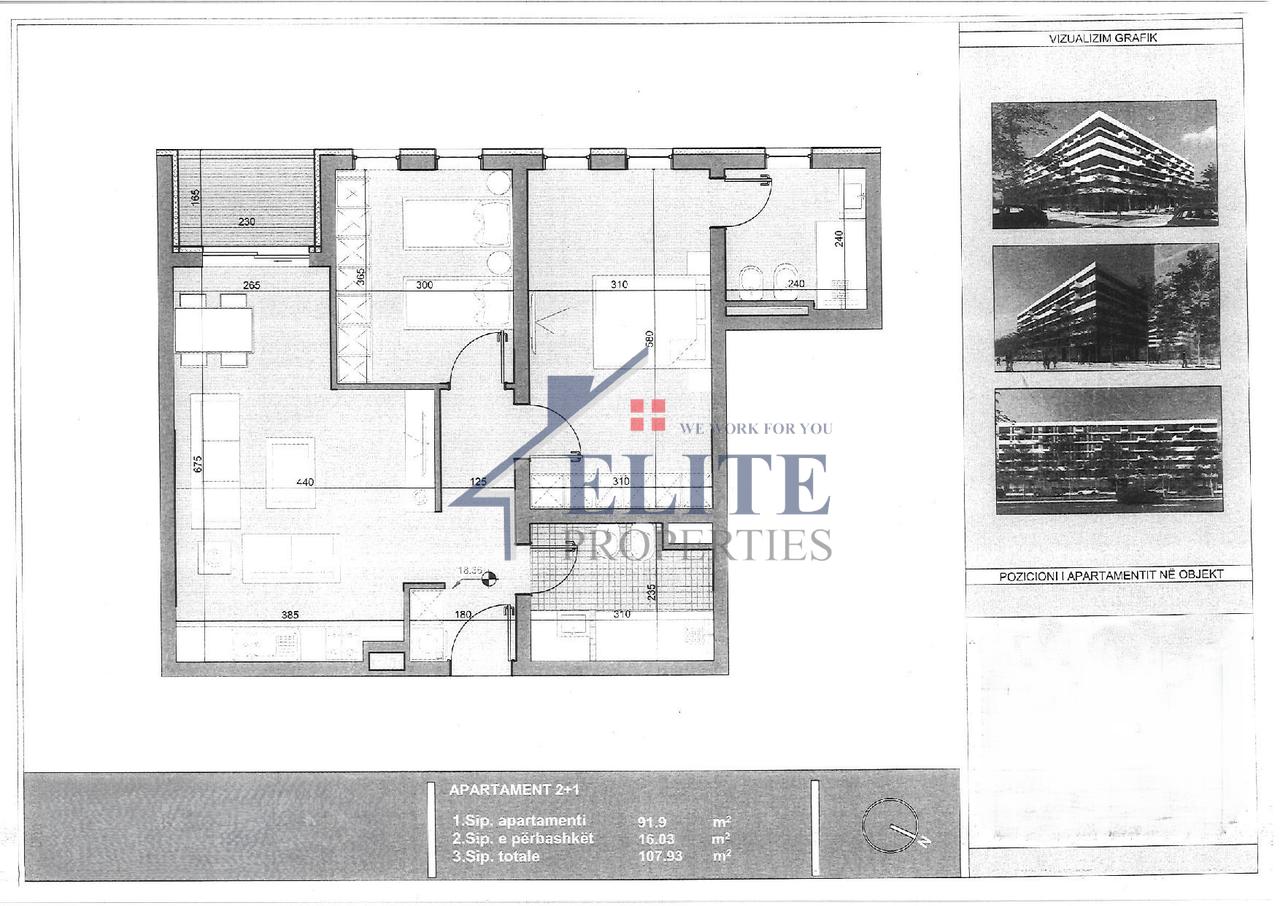 Riviera Residence, two bedroom apartment for sale, Kamëz