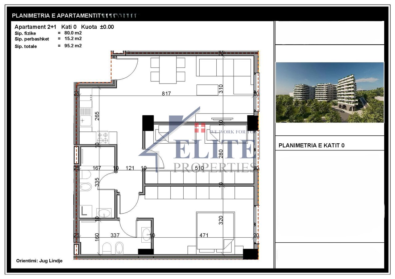 Aluna Complex, two bedroom apartment for sale