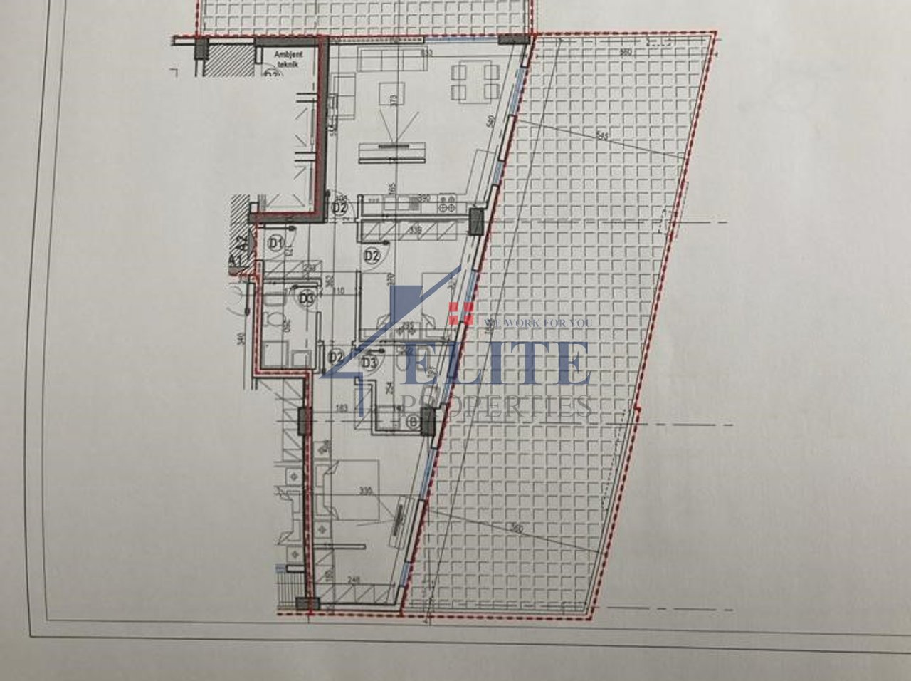 Complex E88, two bedroom apartment for sale