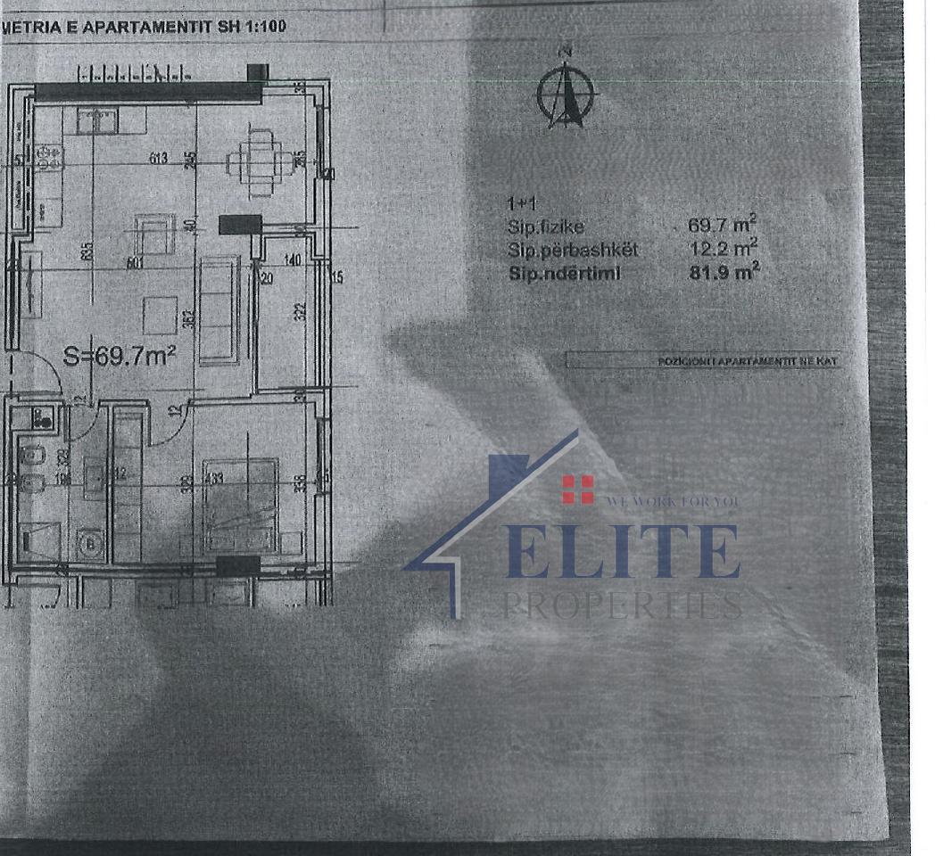 Poseidon Residence Valona, appartamento 1+1 in vendita